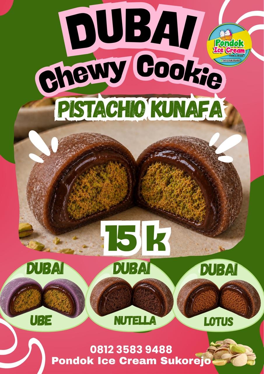 DUBAI CHEWY COOKIE